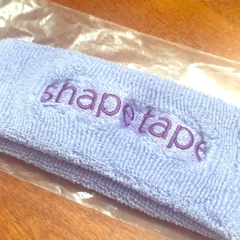 Tarte purple cloth headband